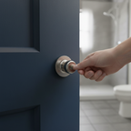 Premium 65mm Mortice Bathroom Lock with Adjustable Strike Plate and Rotalatch Mechanism - Image 2