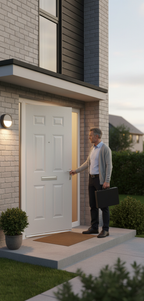 Premium External Fire Door Set with 30 Minute Fire Resistance and Versatile Color Options