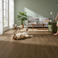 Premium 8mm Water-Resistant Laminate Flooring with Stunning Oak Effect for Timeless Elegance in Any Room
