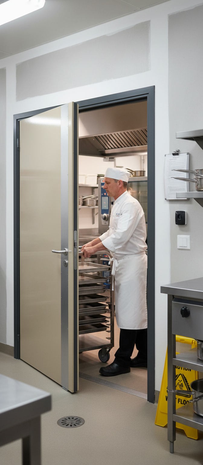 Premium High Gloss Fire Door - Bespoke Designer Door for Any Home with Custom Sizes and Finishes