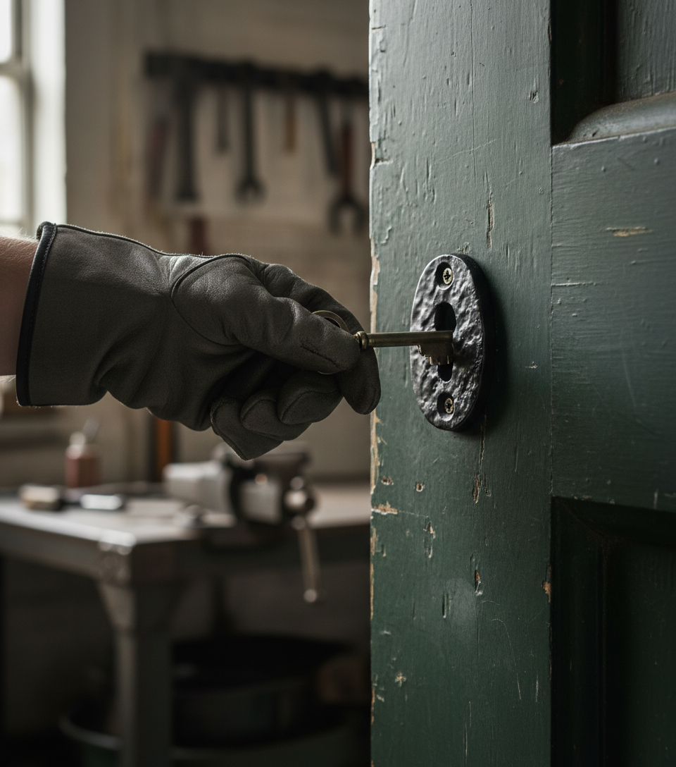 Premium Oval Escutcheon for Authentic Design - Versatile and Elegant Hardware Solution