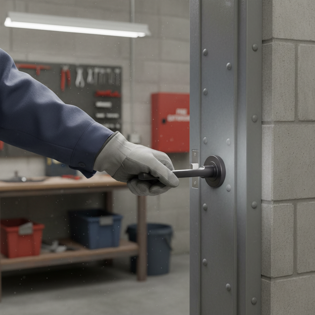 Professional Lever On Rose Door Handle - Ergonomic Design, Fire Door Rated, Ideal for Office and School Use