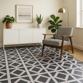 Self-Adhesive Victorian 1.5mm LVT Flooring Tile, Single Pack