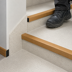 Self-Adhesive Light Oak Stair Nosing Door Profile, 900mm Length