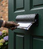 Premium Antique Curved Letter Tidy for Authentic Home Decor and Organization - High-Quality Professional Grade for Industrial and Commercial Applic...