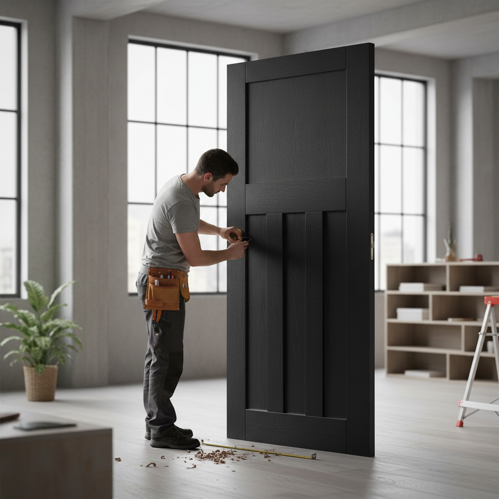 Premium Internal Fully Finished Oak DX Made-to-Measure Door for Elegant Interiors