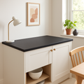 Compact Square Edge Laminate Worktop in Noir 3050mm x 650mm x 12.5mm