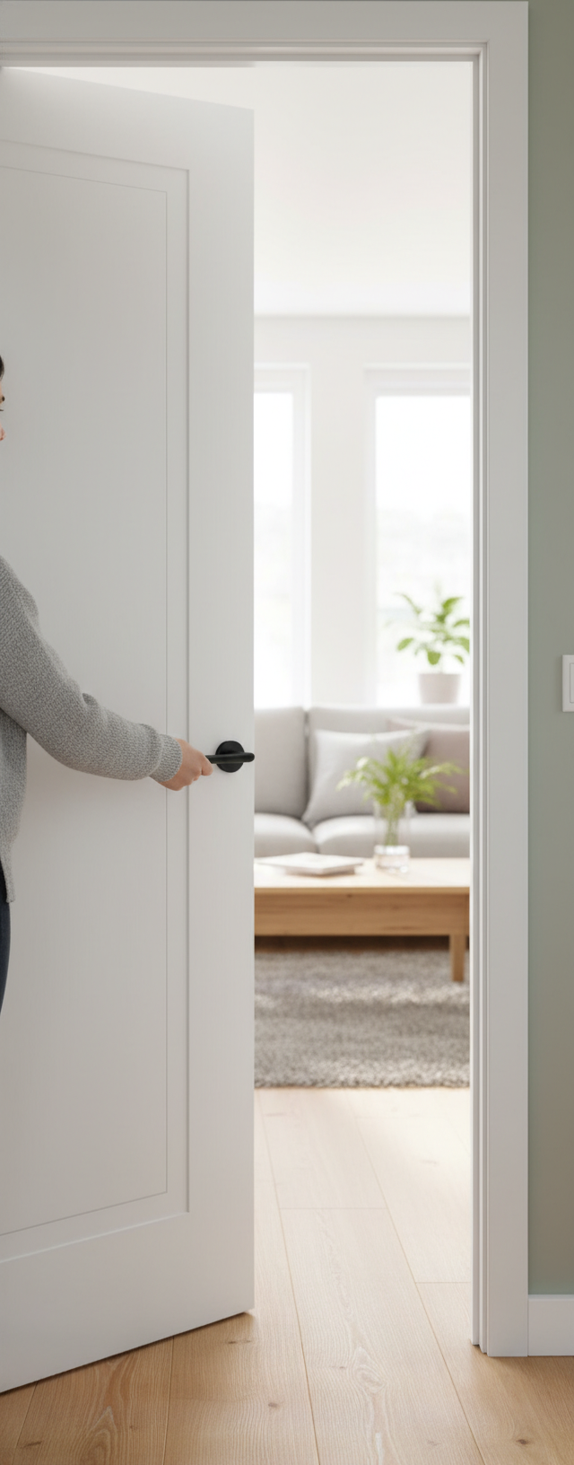 Premium Versatile Internal Door with Deluxe Primed Finish and Semi-Solid Core for Durability and Modern Design