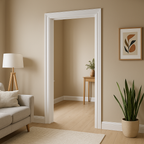 Primed White Door Lining Set for Internal Door Frames