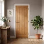 FD30 Fire Rated Oak Internal Made-to-Measure Fully Finished Door