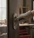 Premium Lever Handle on Backplate - Versatile Options for Interior Doors - High-Quality Professional Grade for Industrial and Commercial Applications