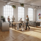 Premium 2mm UV Coated Herringbone Luxury Vinyl Flooring with Oak Effect for High-Traffic Areas