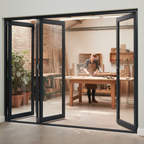 Premium 10ft External Bifold Door Set with Double Glazing and Advanced UV Protection