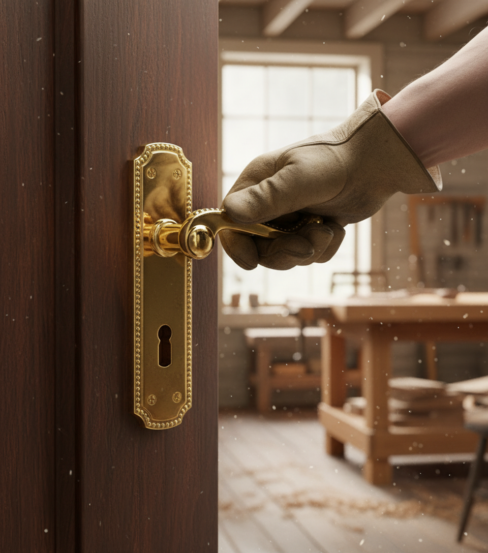 Premium Shaped Regency Suite Lever on Backplate - Elegant Period Style Door Hardware