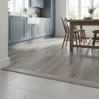 1m Medium Grey Laminate End Door Profile 33mm x 11.5mm Dimensions