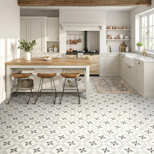 8mm Retro Water-Resistant Laminate Flooring 1179 x 394mm Square Edge