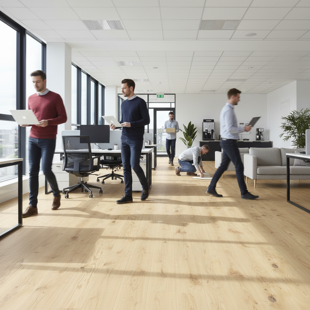 Premium 14mm Light Brushed Engineered Real Wood Flooring - Natural Oak Finish for Enhanced Durability and Elegance