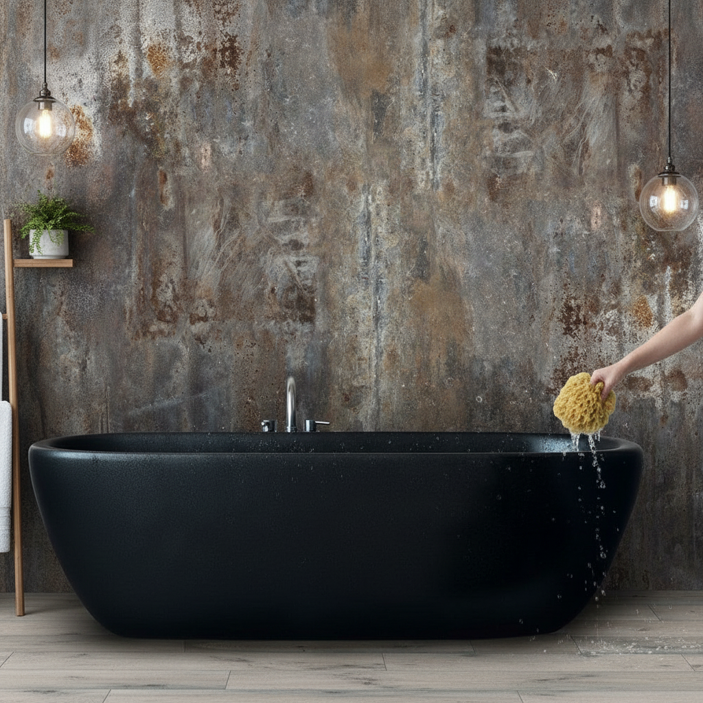 Premium Waterproof Wall Panelling 2650 x 1230mm with Rustic Wood Finish for Easy Bathroom Transformation - Image 2