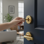 Premium Lock Escutcheon with Concealed Fix Screw and 25 Year Guarantee for Fire Rated Doors