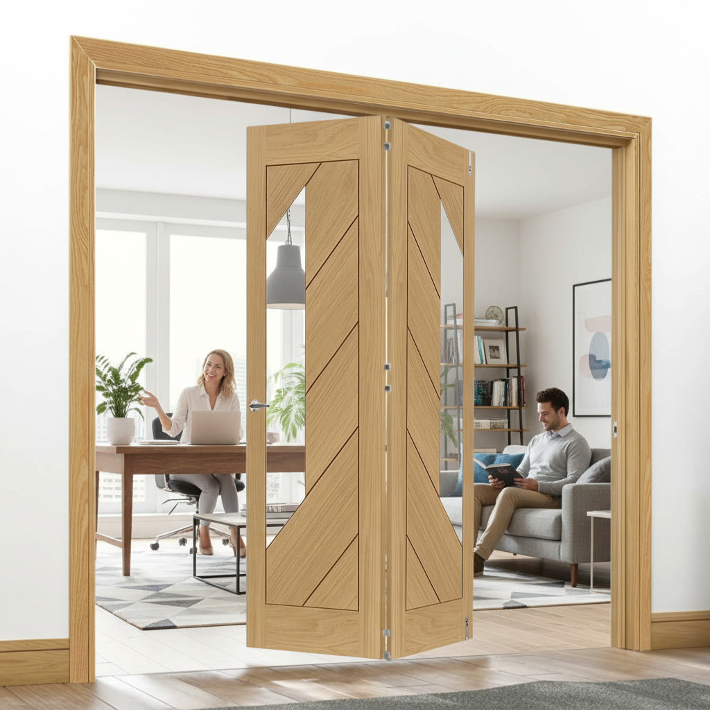 Premium Clear Glazed Room Divider with Top Hung System for Seamless Space Flexibility and Custom Configurations