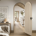 Premium Arched Internal Door in Blonde Oak with Engineered Construction and Eco-Friendly Timber