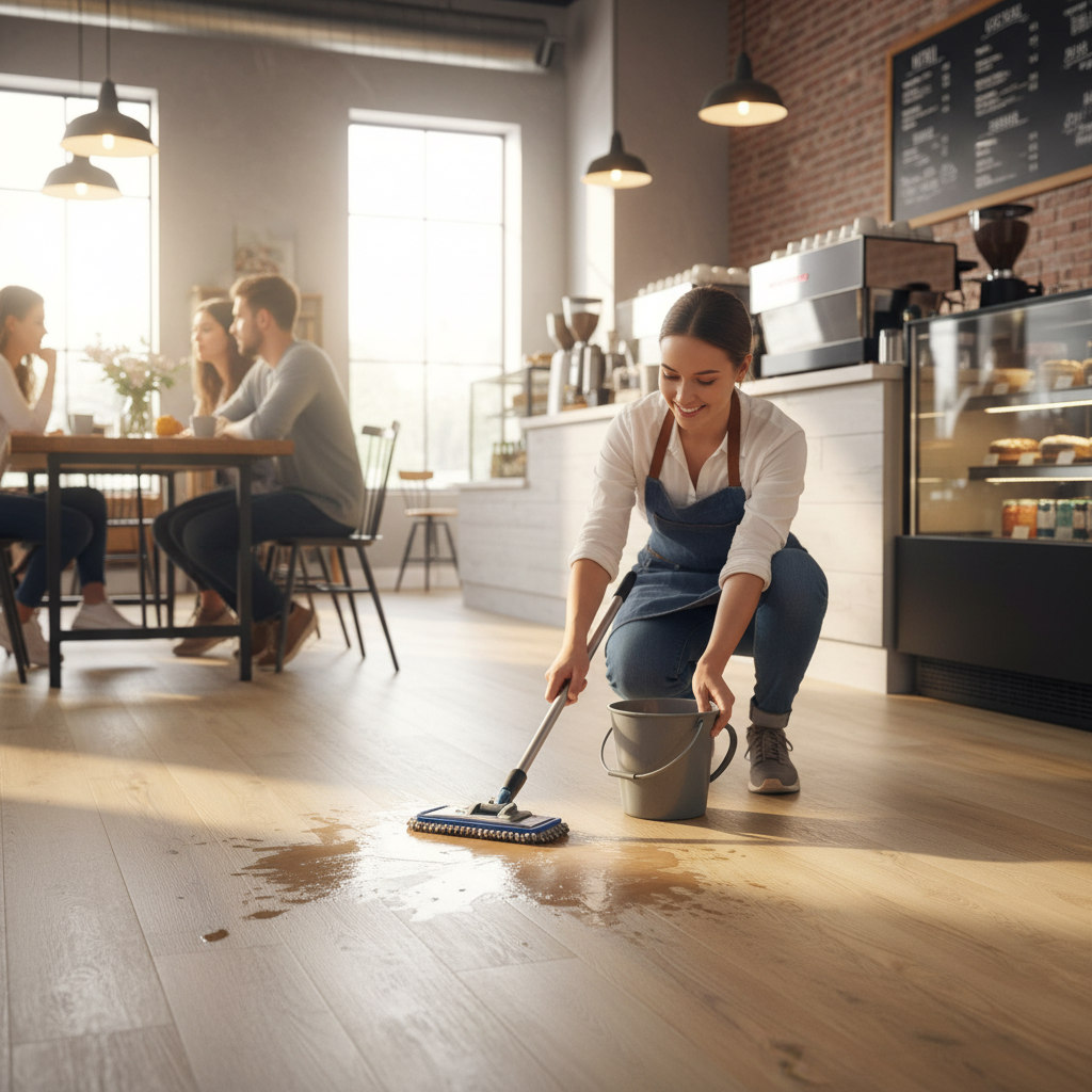 Premium SPC 5mm Embossed Rigid Core Vinyl Flooring with Oak Effect and Waterproof Design for Residential and Commercial Use