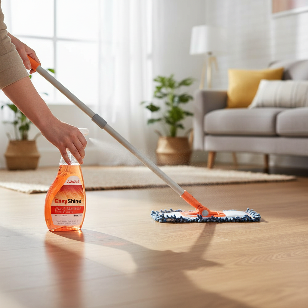 Premium 500ml Wood and Laminate Cleaner with Polymer Film for Sparkling Shine and Floor Protection - Image 2