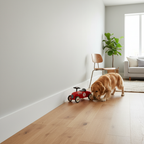 Premium White Painted Contemporary Skirting Board - 2.4m Length, 13mm Thick with S-Shaped Ogee Profile for Modern Interiors - Image 2