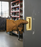 Premium Flush Door Pull Handle for Sliding Doors, Low Profile Design with Comfortable Grip, Available in Multiple Finishes