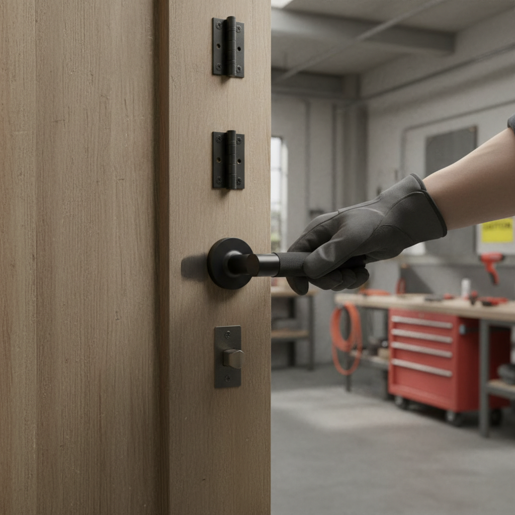 Premium Matt Black Door Handle Pack with Lever Latch, Bathroom, and Mortice Lock Options for Modern Interiors