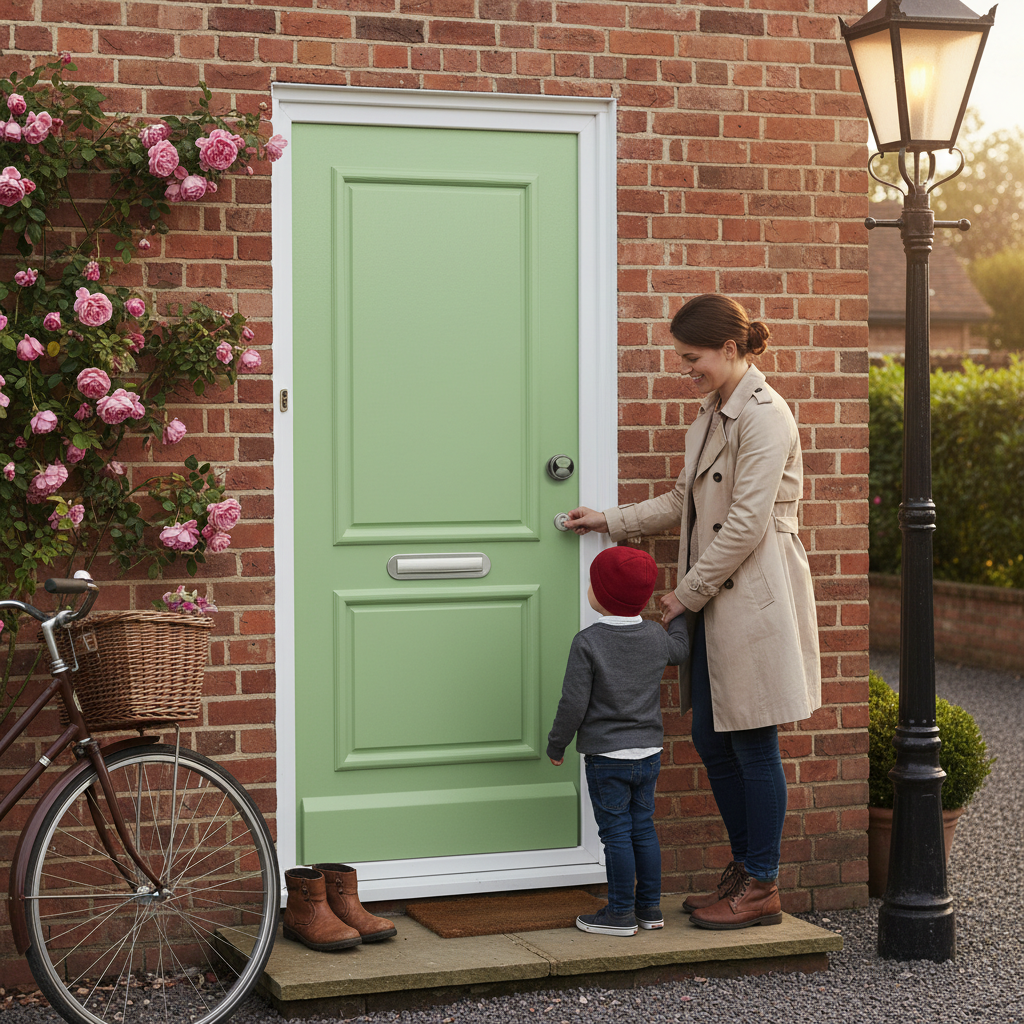 Premium Custom Made External Door - Solid Merbau Hardwood, 44mm Thickness, Multiple RAL Colors Available