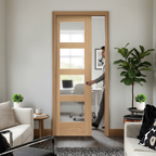 Premium Fire Pocket Door System with Obscure Glazed Door, Galvanized Steel Frame, and Maintenance-Free Track for Seamless Installation