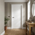 Internal White Primed Temple Door - Semi-Solid Core with Lifetime Guarantee