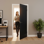 Premium Internal Fully Finished Fluted Pattern 10 Panelled Door - Durable Solid Core for Enhanced Stability and Soundproofing - Image 2