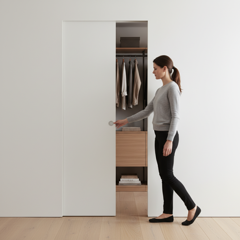 Premium Single Pocket Door Frame System for Space-Saving Solutions with Easy Installation Features