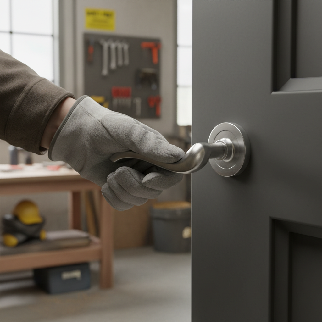 Premium Stylish Lever on Round Rose - Perfect Finishing Touch for Any Door - High-Quality Professional Grade for Industrial and Commercial Applicat...