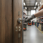 Premium Polished Chrome Door Handle Pack with Stainless Steel Hinges and Satin Nickel Latch Options for Elegant Interiors