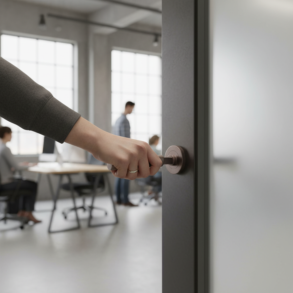 Premium Lever On Rose Door Handle with Concealed Fix and 25 Year Guarantee - High-Quality Professional Grade for Industrial and Commercial Applicat...