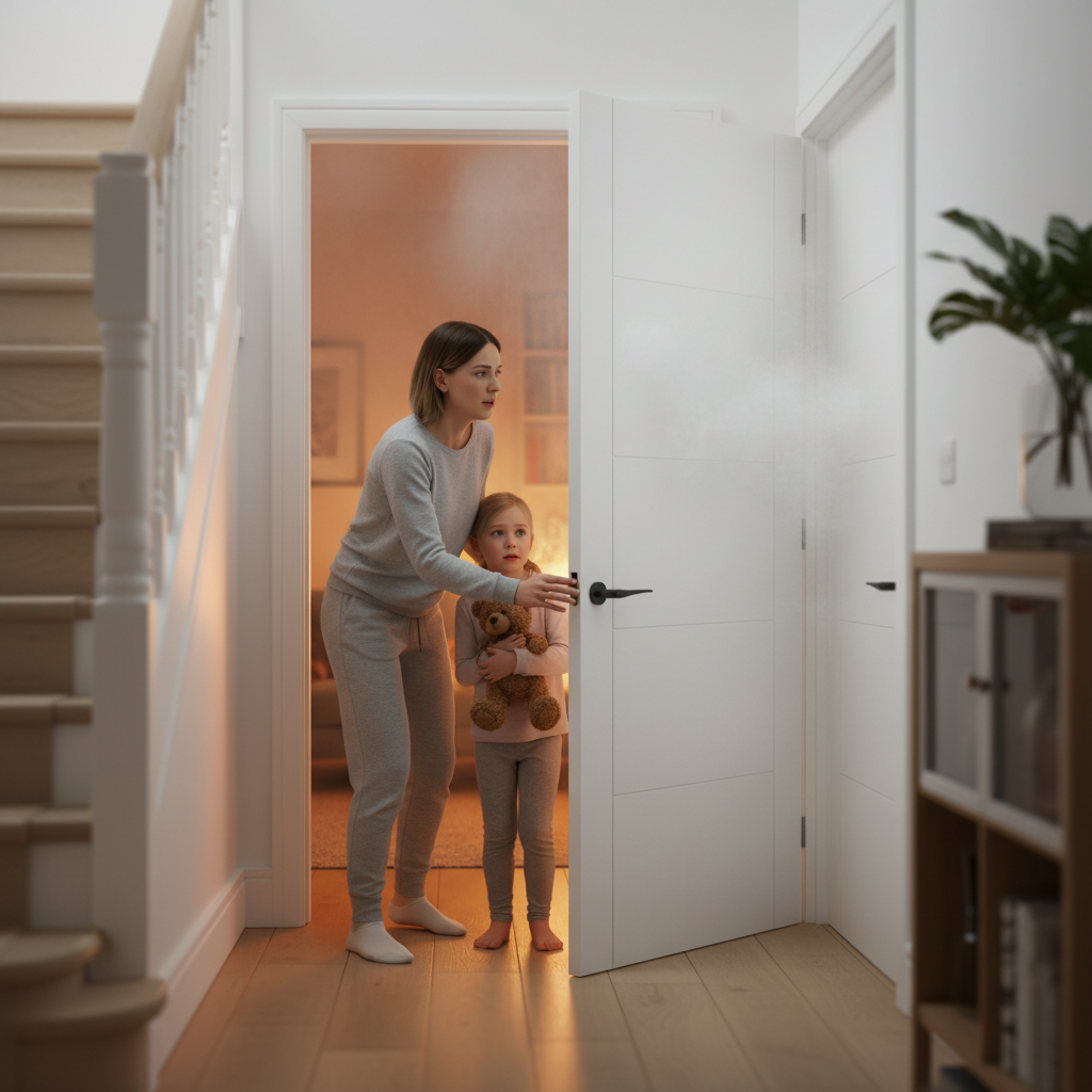 Premium 5P Ladder Style Fire Door with 30 Minutes Fire Rating and Engineered Construction for Strength and Stability