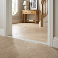 1m Laminate Adapting Door Profile in Off-White - 1000mm x 12mm x 45mm