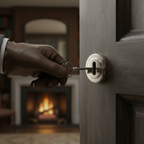 Premium Lock Escutcheon with Concealed Fix Screw, 25-Year Guarantee, Suitable for Fire Rated Doors