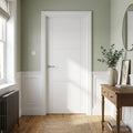 Internal White Trent Door, Primed Finish, Semi-Solid Core, 30mm Thickness