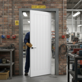 Premium 5-Panel Fire Door with Engineered Construction and 30-Minute Fire Rating