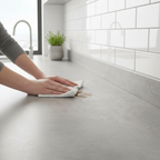 Premium Rounded Edge Laminate Upstand 3000mm - Elegant Stone Effect for Modern Kitchens - Image 2