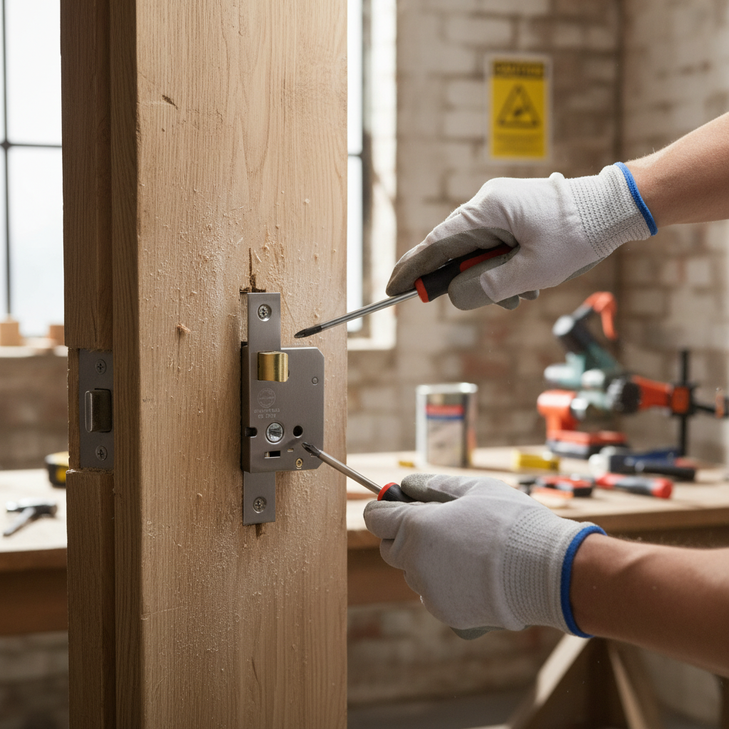 Professional 65mm 3 Lever Mortice Sash Lock - Polished Stainless Steel for Enhanced Interior Security