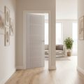 Premium Light Grey Internal Door with Engineered Construction and Modern Design Features