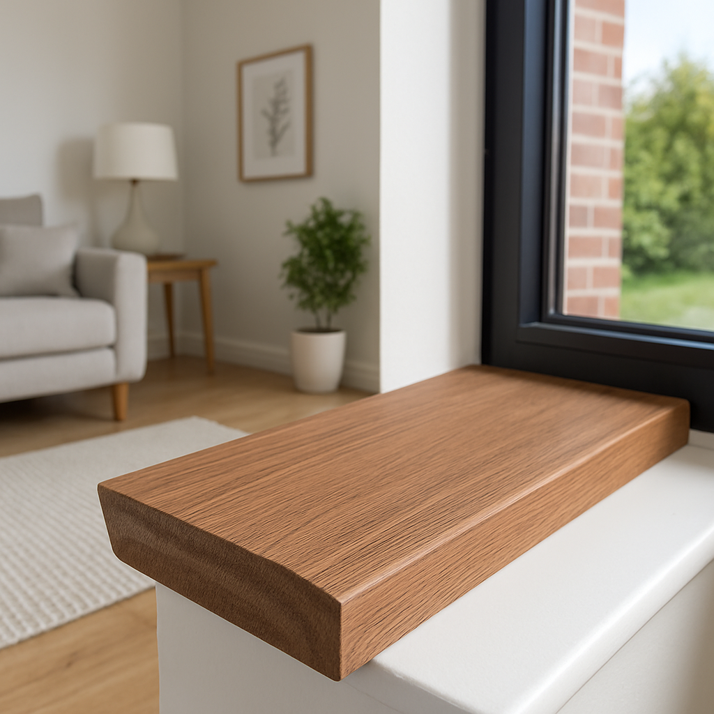 Unfinished Hardwood Timber Cill for External Use