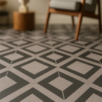 Self-Adhesive Victorian 1.5mm LVT Flooring Tile, Single Pack - detail view