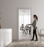 Premium Frameless Glass Door System with Satin Finish and Custom Sizes Up to 1026mm x 2040mm