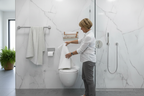 Premium Waterproof Marble Wall Panelling 2420 x 1200mm - Durable and Elegant Design for High-Moisture Environments